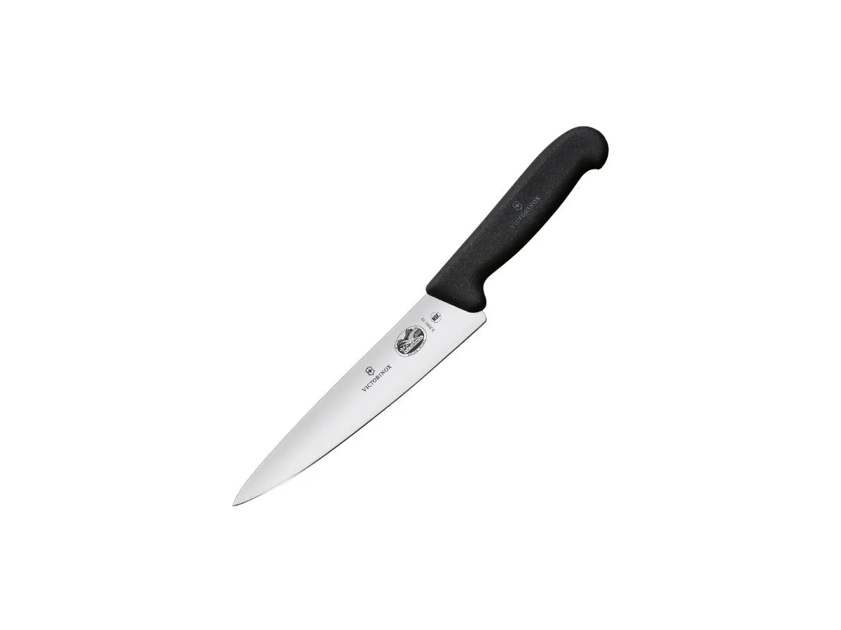 Victorinox Fibrox kokkekniv 19 cm svart